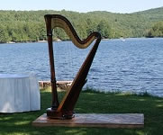 Stage for the harp
