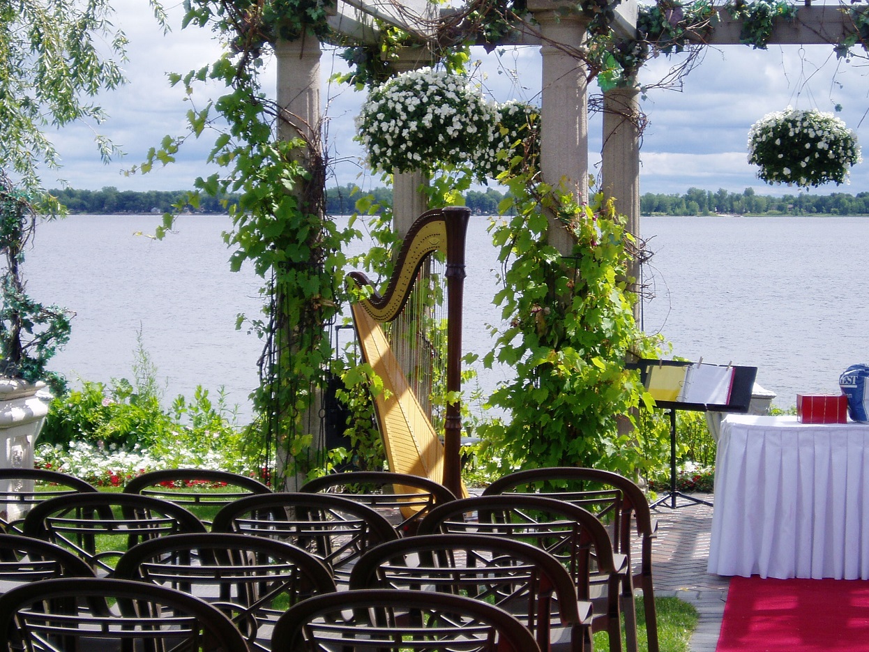 Harpe mariage