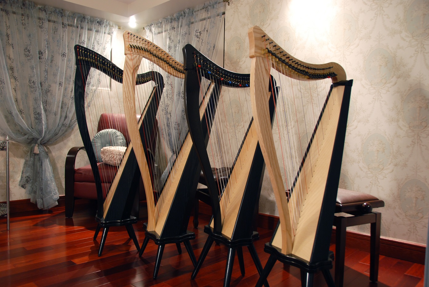 Celtic harps