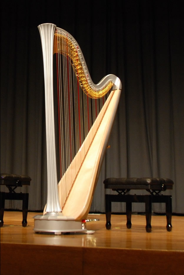 Electric harp