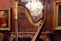 Grand concert harp